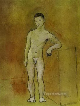 Desnudo joven cubista de 1906 Pablo Picasso Pinturas al óleo